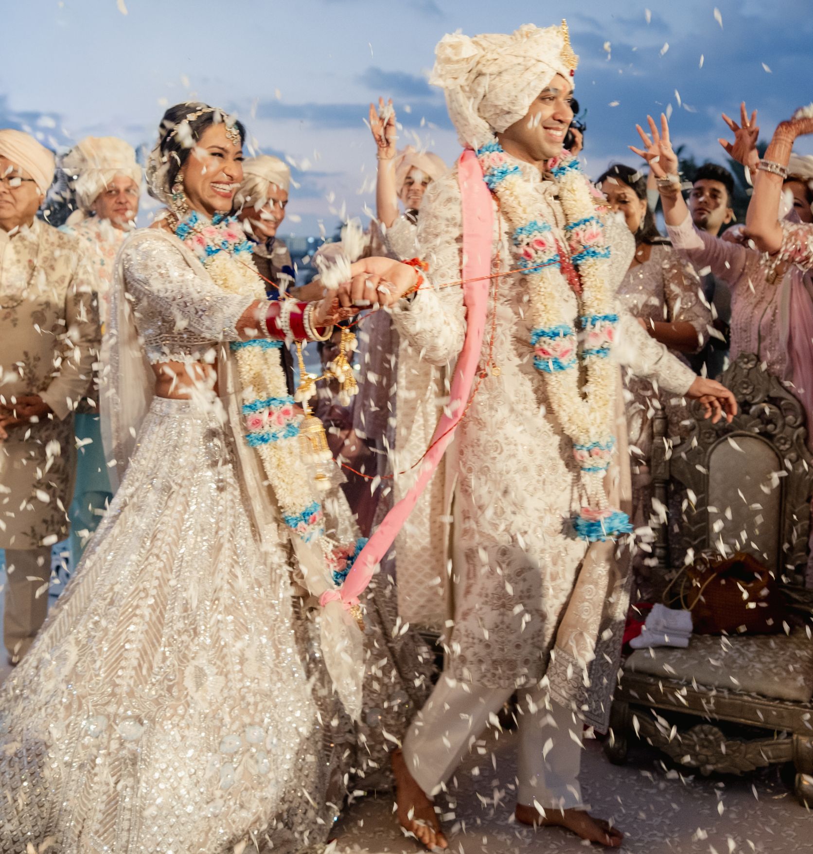 Priya & Sumeet | Ombre by HJ